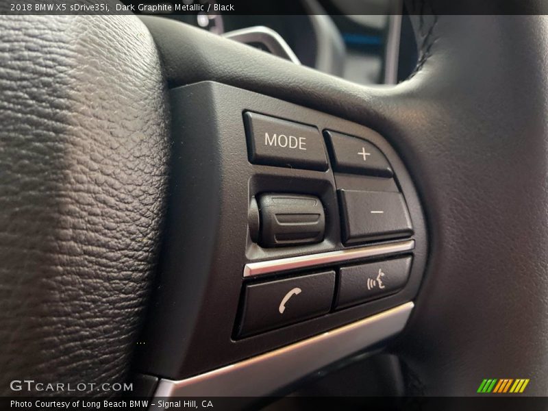Dark Graphite Metallic / Black 2018 BMW X5 sDrive35i