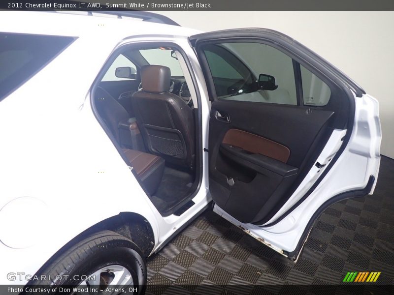 Summit White / Brownstone/Jet Black 2012 Chevrolet Equinox LT AWD