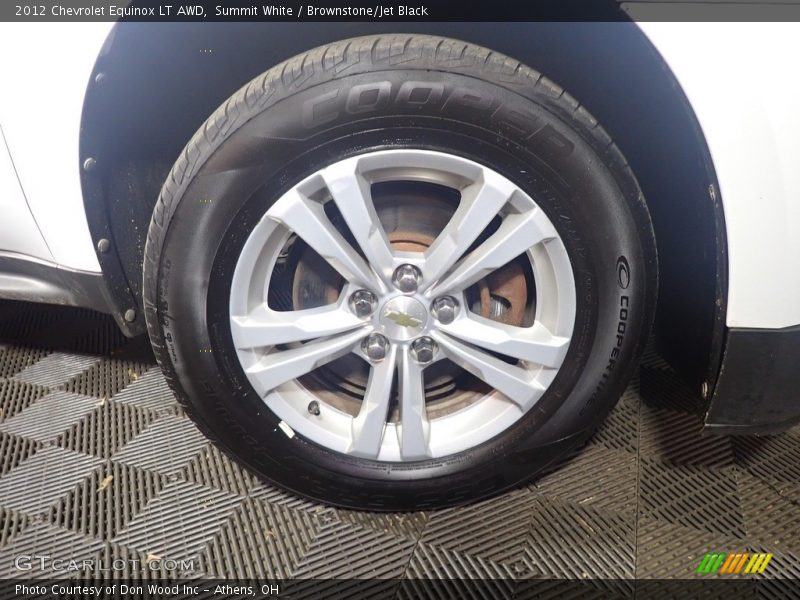 Summit White / Brownstone/Jet Black 2012 Chevrolet Equinox LT AWD