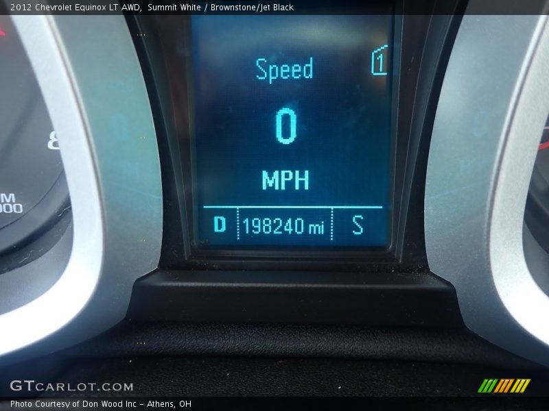 Summit White / Brownstone/Jet Black 2012 Chevrolet Equinox LT AWD