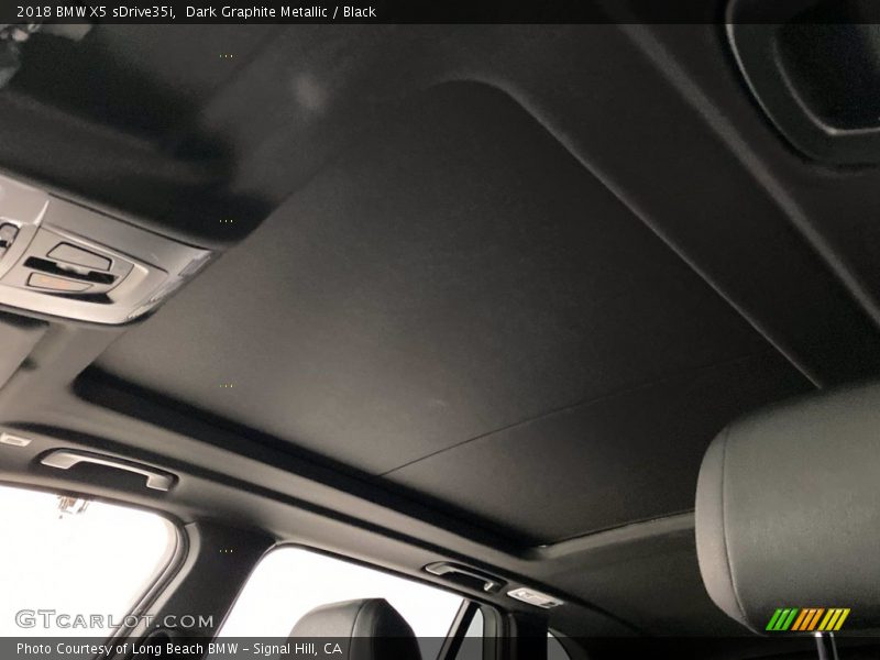 Dark Graphite Metallic / Black 2018 BMW X5 sDrive35i