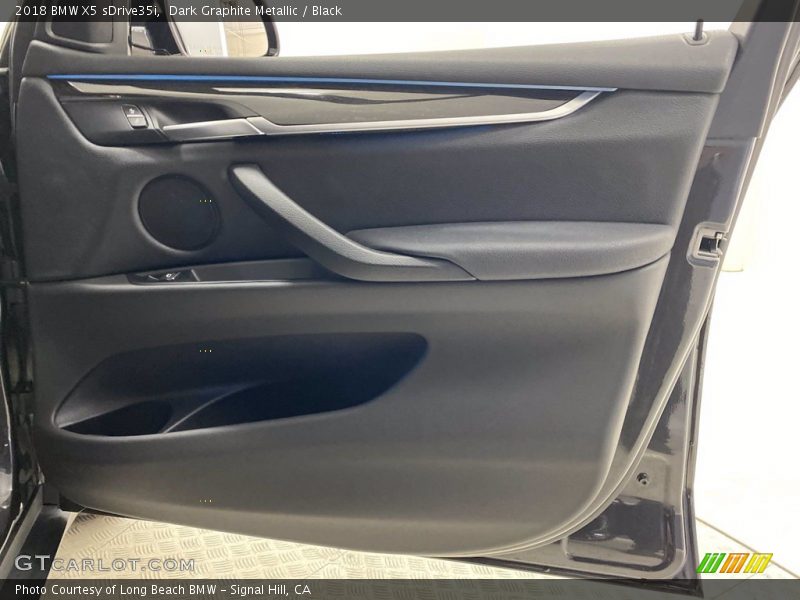 Dark Graphite Metallic / Black 2018 BMW X5 sDrive35i