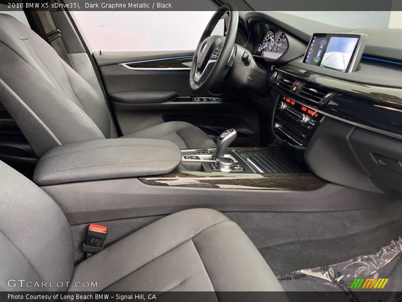 Dark Graphite Metallic / Black 2018 BMW X5 sDrive35i