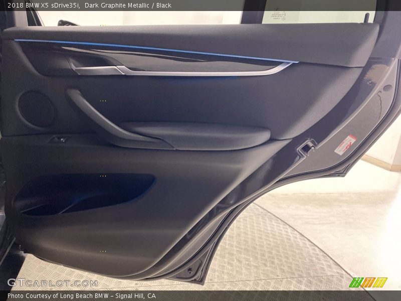 Dark Graphite Metallic / Black 2018 BMW X5 sDrive35i