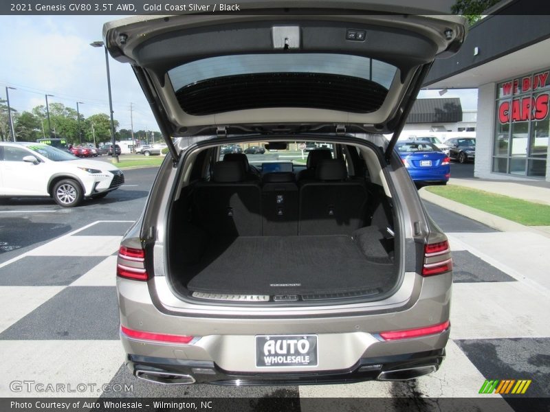 Gold Coast Silver / Black 2021 Genesis GV80 3.5T AWD