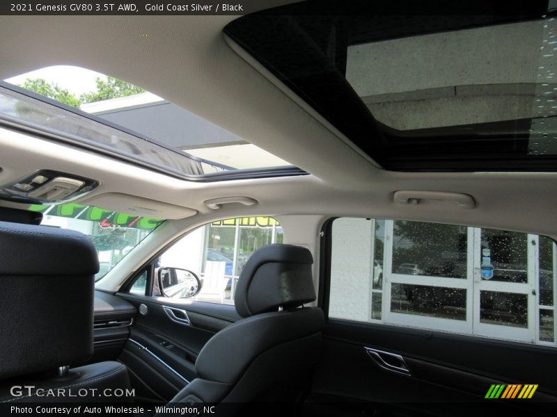 Gold Coast Silver / Black 2021 Genesis GV80 3.5T AWD