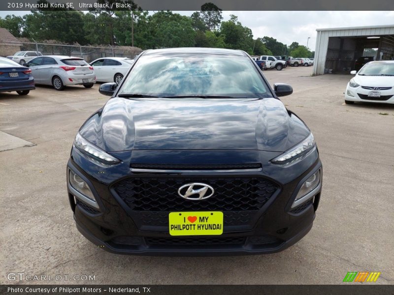 Ultra Black / Black 2019 Hyundai Kona SE