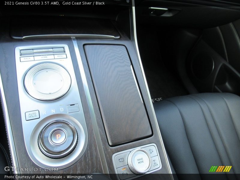 Gold Coast Silver / Black 2021 Genesis GV80 3.5T AWD