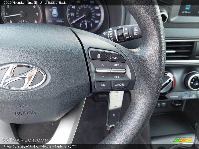 Ultra Black / Black 2019 Hyundai Kona SE
