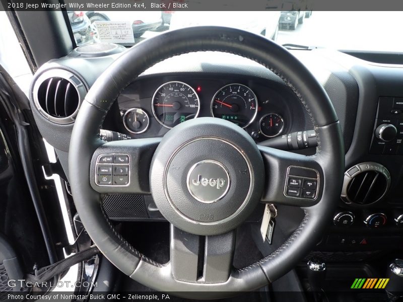 Black / Black 2018 Jeep Wrangler Willys Wheeler Edition 4x4