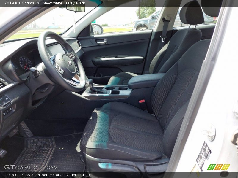 Snow White Pearl / Black 2019 Kia Optima LX