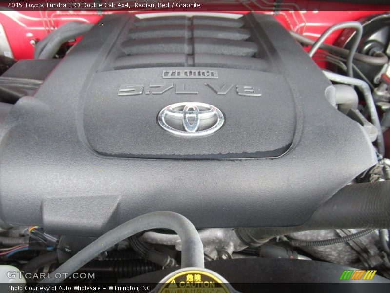  2015 Tundra TRD Double Cab 4x4 Engine - 5.7 Liter DOHC 32-Valve Dual VVT-i V8