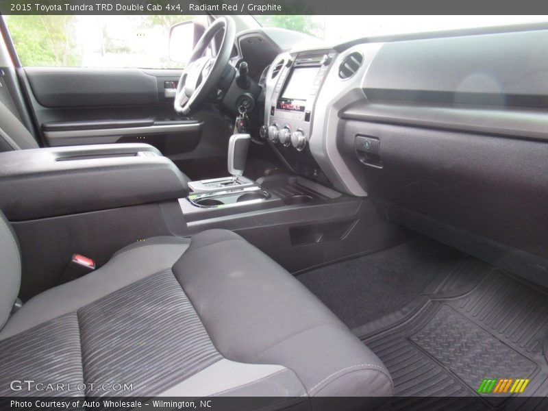 Front Seat of 2015 Tundra TRD Double Cab 4x4