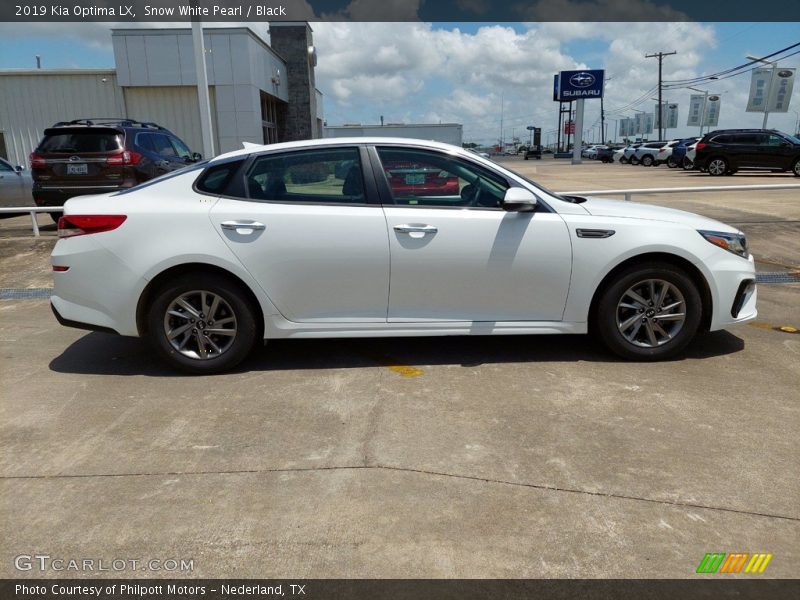 Snow White Pearl / Black 2019 Kia Optima LX