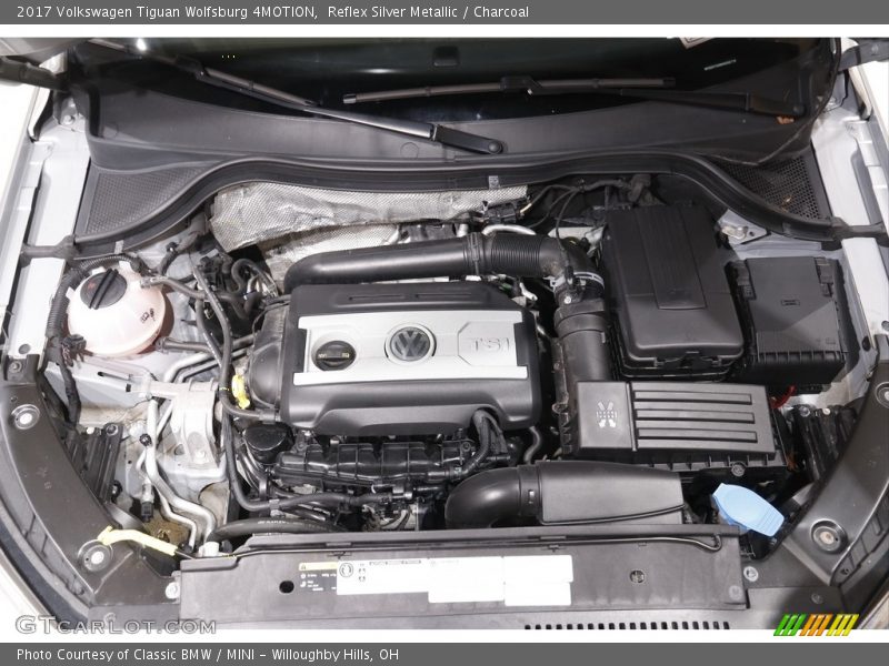  2017 Tiguan Wolfsburg 4MOTION Engine - 2.0 Liter Turbocharged DOHC 16-Valve VVT 4 Cylinder