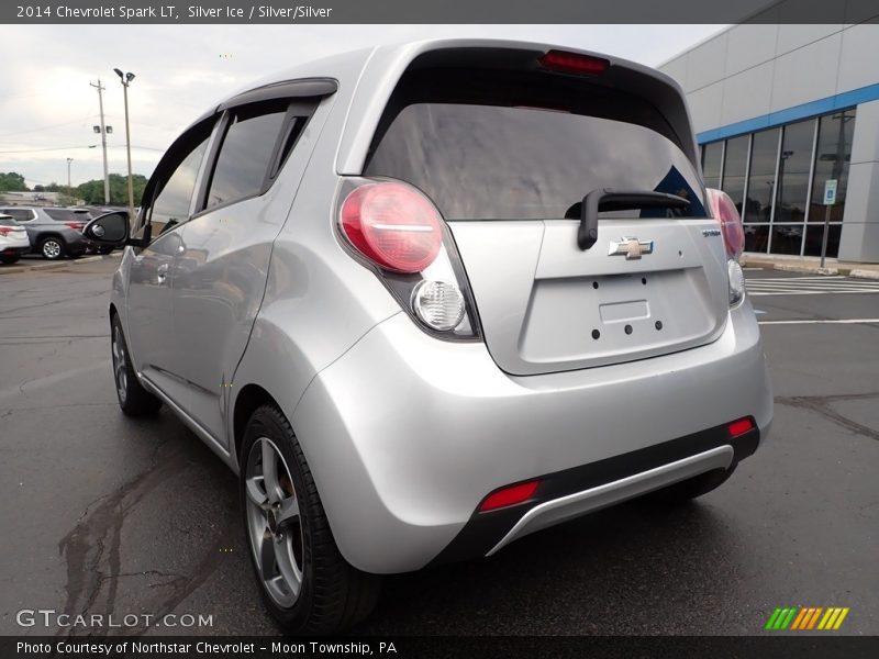 Silver Ice / Silver/Silver 2014 Chevrolet Spark LT