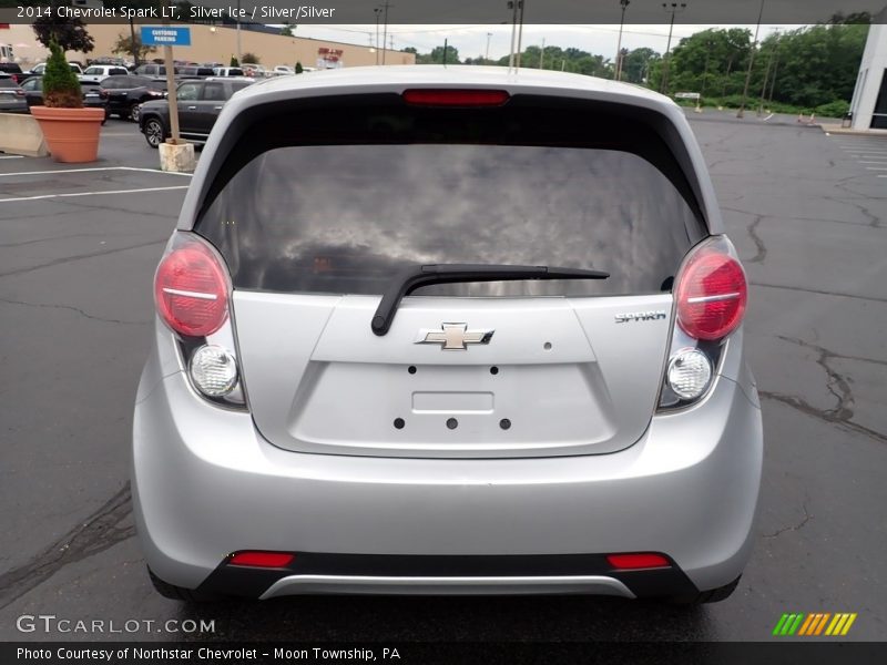 Silver Ice / Silver/Silver 2014 Chevrolet Spark LT
