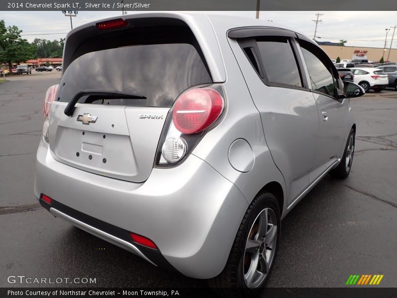 Silver Ice / Silver/Silver 2014 Chevrolet Spark LT