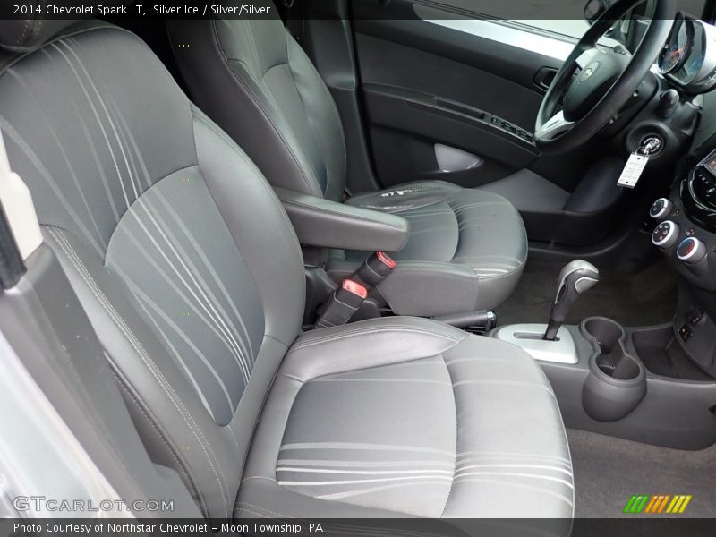 Silver Ice / Silver/Silver 2014 Chevrolet Spark LT