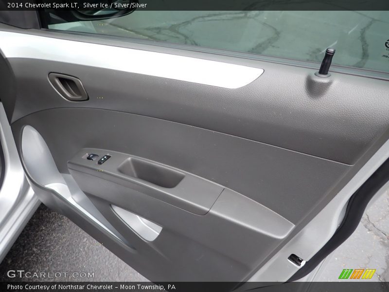 Silver Ice / Silver/Silver 2014 Chevrolet Spark LT