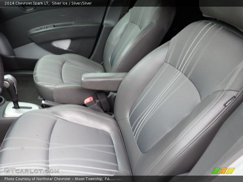 Silver Ice / Silver/Silver 2014 Chevrolet Spark LT