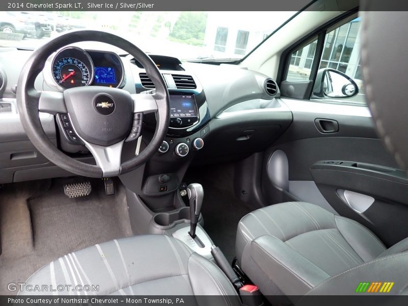 Silver Ice / Silver/Silver 2014 Chevrolet Spark LT