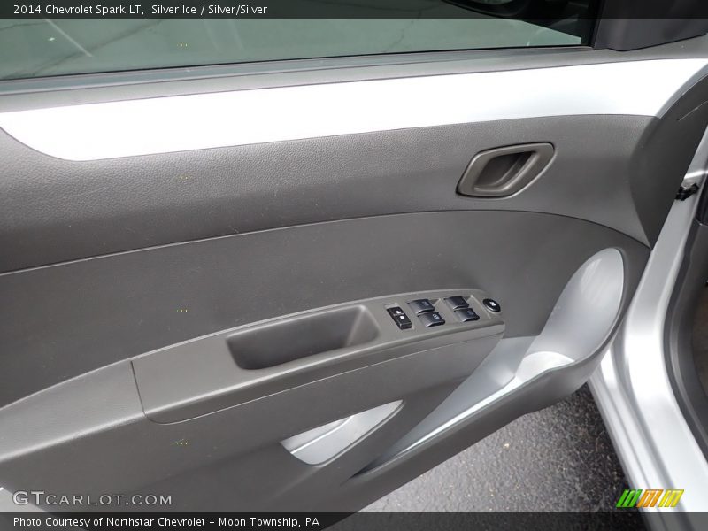 Silver Ice / Silver/Silver 2014 Chevrolet Spark LT