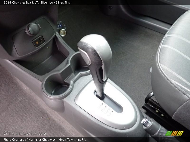 Silver Ice / Silver/Silver 2014 Chevrolet Spark LT