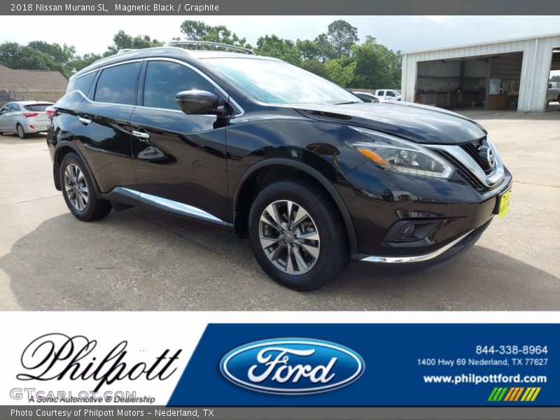 Magnetic Black / Graphite 2018 Nissan Murano SL