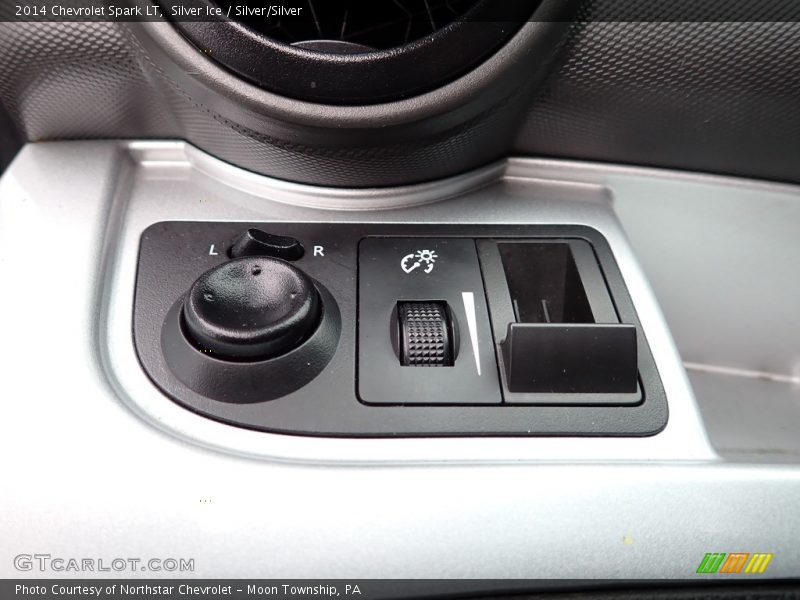 Silver Ice / Silver/Silver 2014 Chevrolet Spark LT