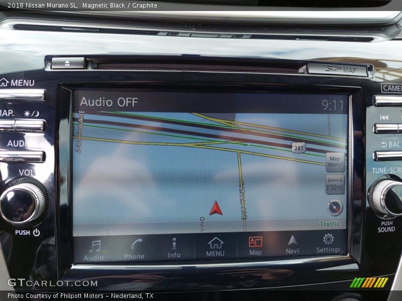 Magnetic Black / Graphite 2018 Nissan Murano SL