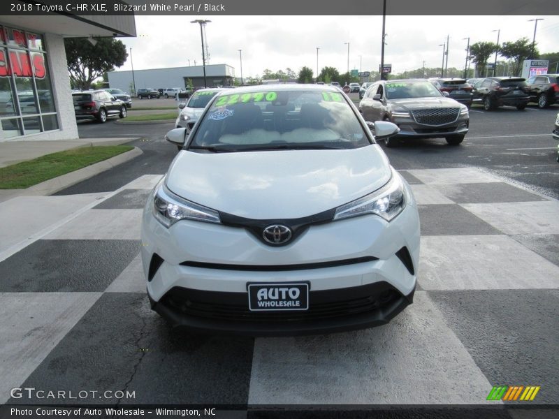 Blizzard White Pearl / Black 2018 Toyota C-HR XLE