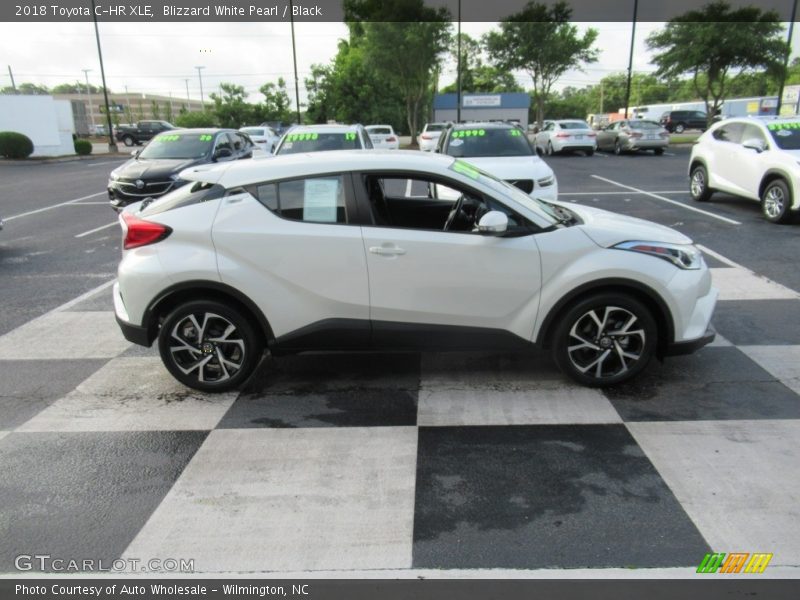 Blizzard White Pearl / Black 2018 Toyota C-HR XLE