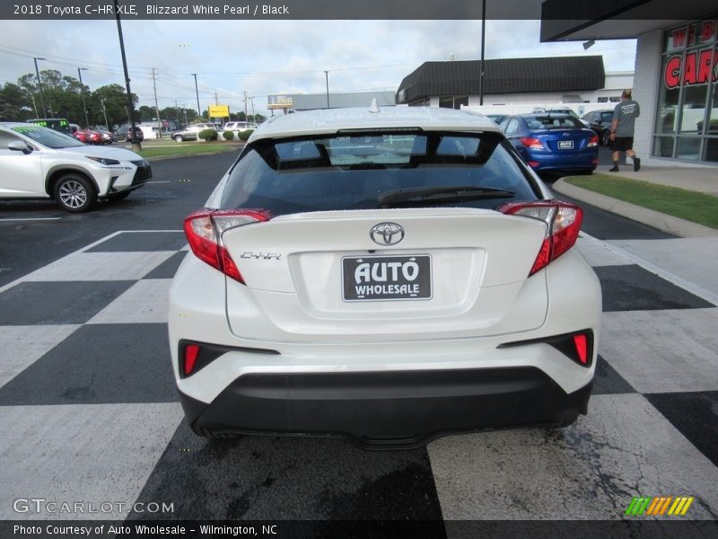 Blizzard White Pearl / Black 2018 Toyota C-HR XLE