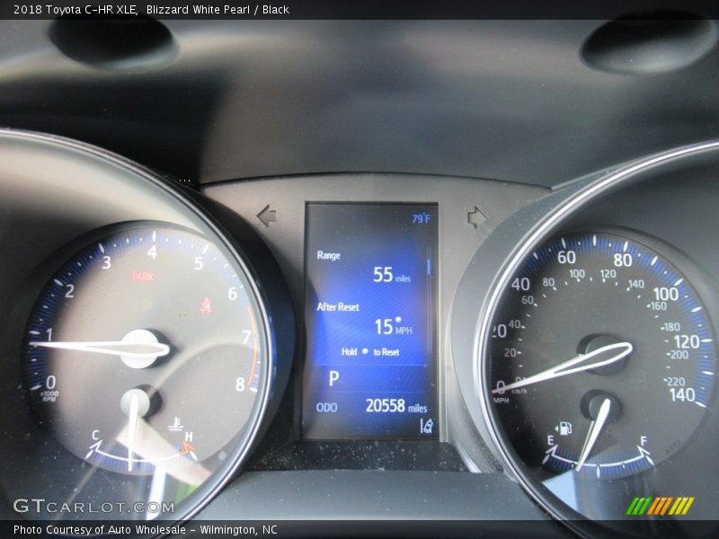 Blizzard White Pearl / Black 2018 Toyota C-HR XLE
