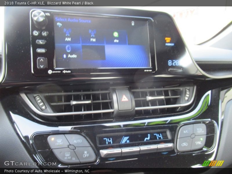 Blizzard White Pearl / Black 2018 Toyota C-HR XLE