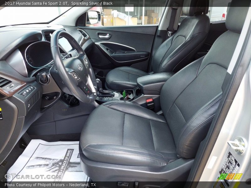 Front Seat of 2017 Santa Fe Sport 2.0T