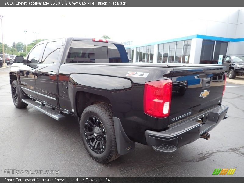 Black / Jet Black 2016 Chevrolet Silverado 1500 LTZ Crew Cab 4x4