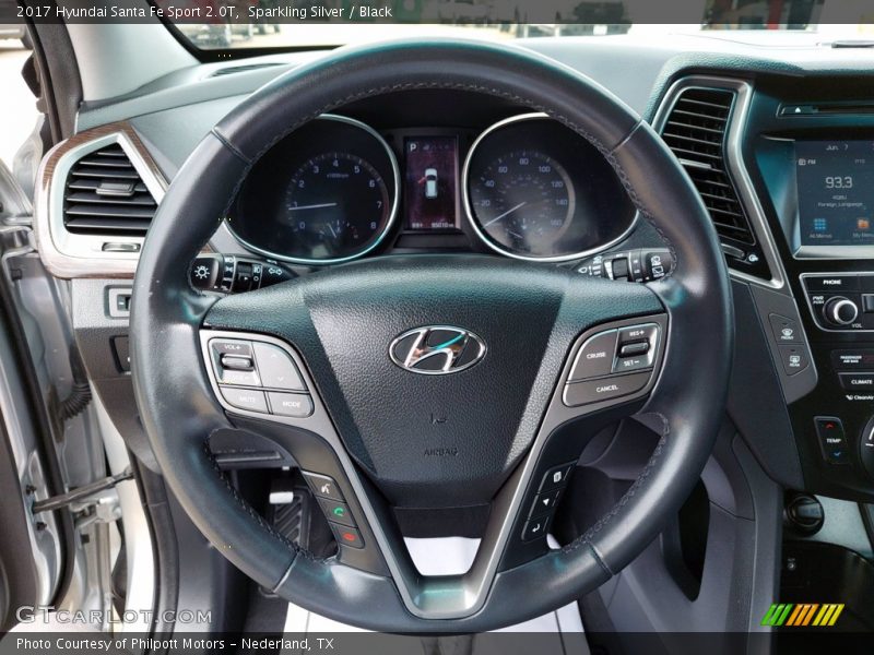  2017 Santa Fe Sport 2.0T Steering Wheel