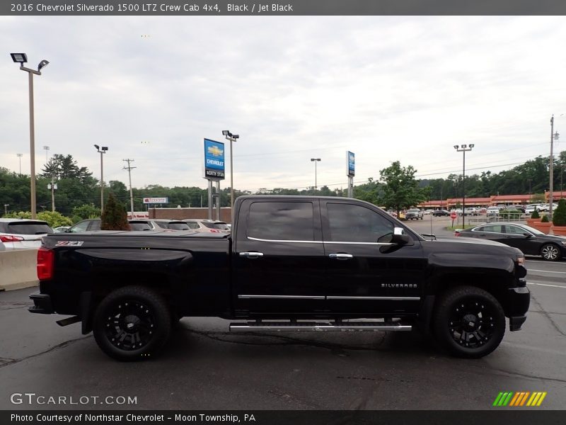 Black / Jet Black 2016 Chevrolet Silverado 1500 LTZ Crew Cab 4x4
