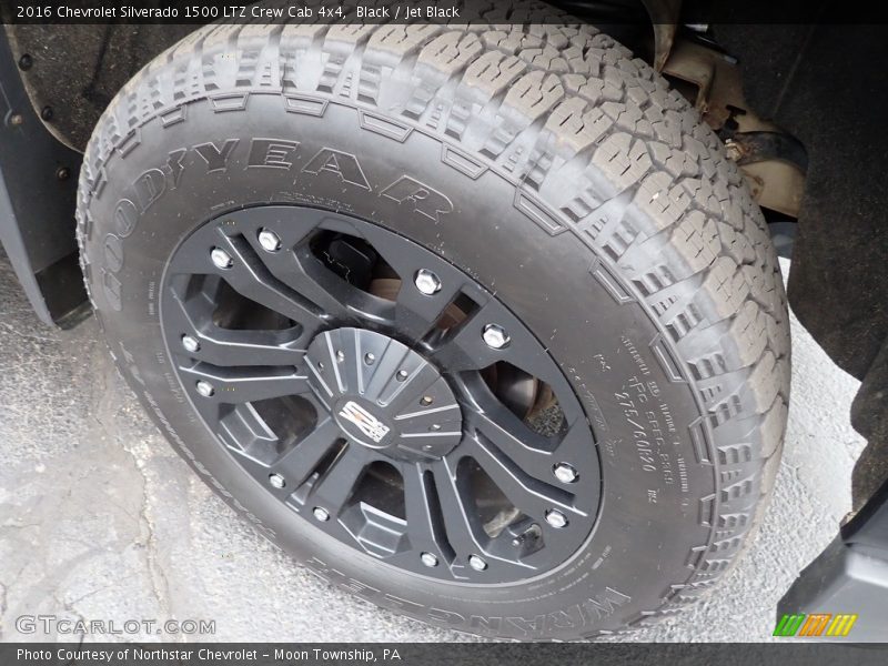 Custom Wheels of 2016 Silverado 1500 LTZ Crew Cab 4x4