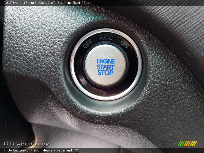 Controls of 2017 Santa Fe Sport 2.0T