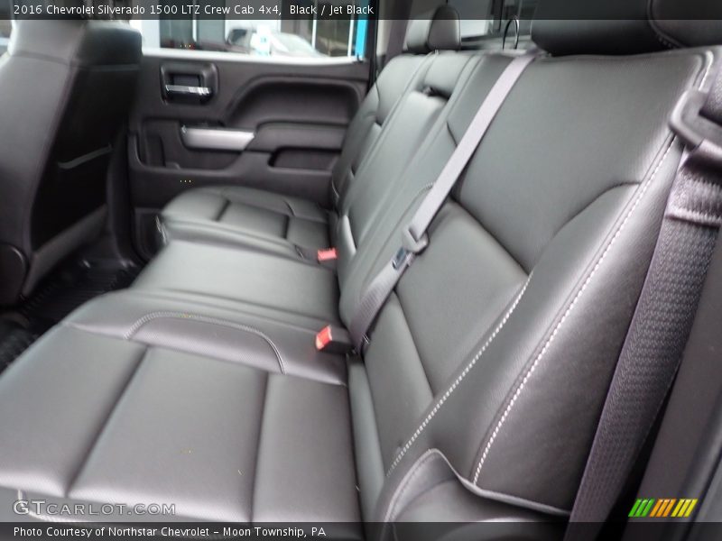 Rear Seat of 2016 Silverado 1500 LTZ Crew Cab 4x4