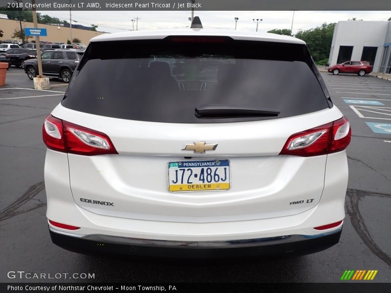 Iridescent Pearl Tricoat / Jet Black 2018 Chevrolet Equinox LT AWD