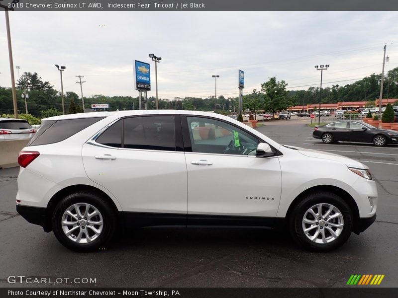 Iridescent Pearl Tricoat / Jet Black 2018 Chevrolet Equinox LT AWD