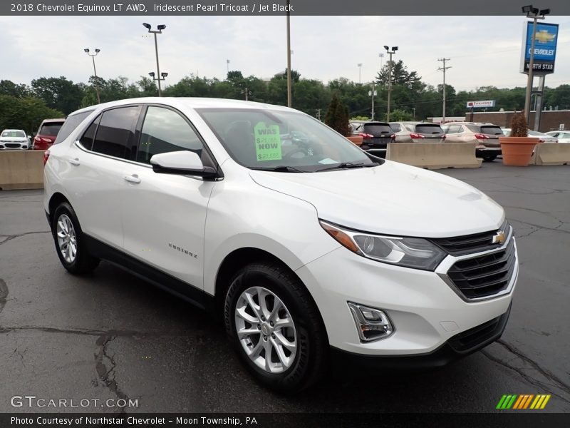 Iridescent Pearl Tricoat / Jet Black 2018 Chevrolet Equinox LT AWD