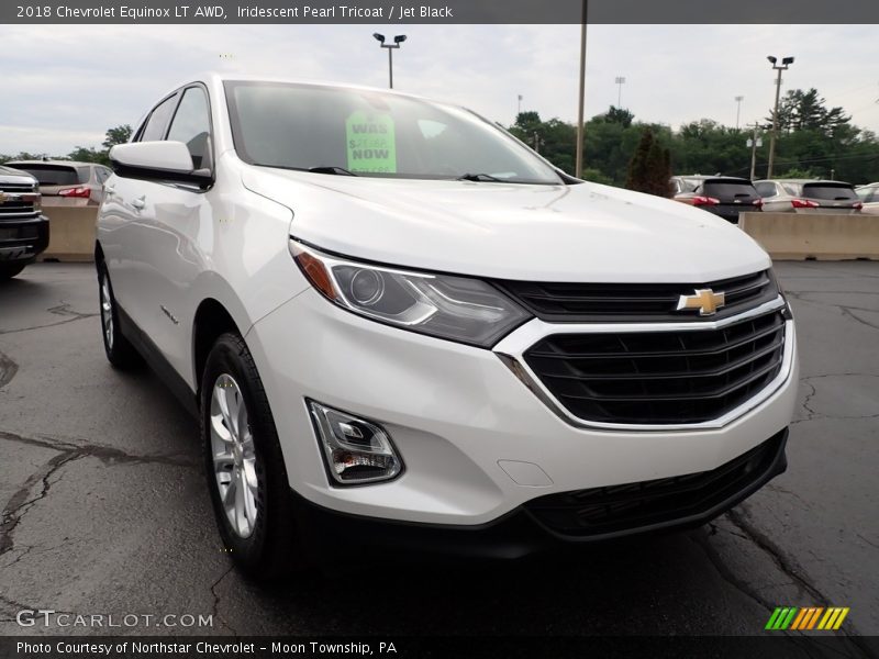 Iridescent Pearl Tricoat / Jet Black 2018 Chevrolet Equinox LT AWD