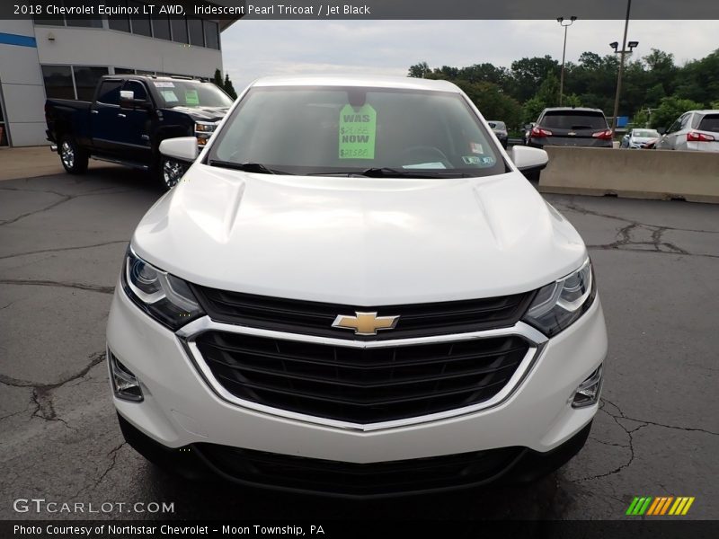 Iridescent Pearl Tricoat / Jet Black 2018 Chevrolet Equinox LT AWD
