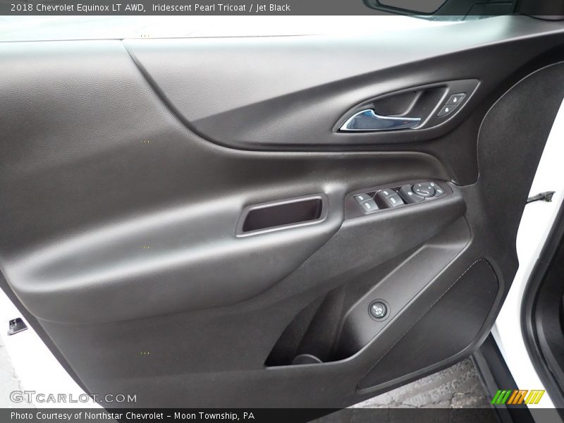 Iridescent Pearl Tricoat / Jet Black 2018 Chevrolet Equinox LT AWD