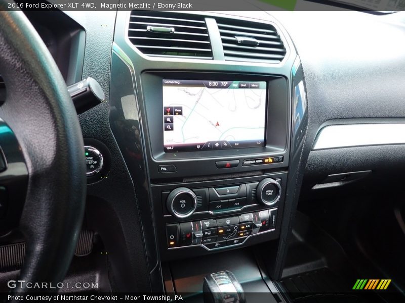 Magnetic Metallic / Ebony Black 2016 Ford Explorer XLT 4WD